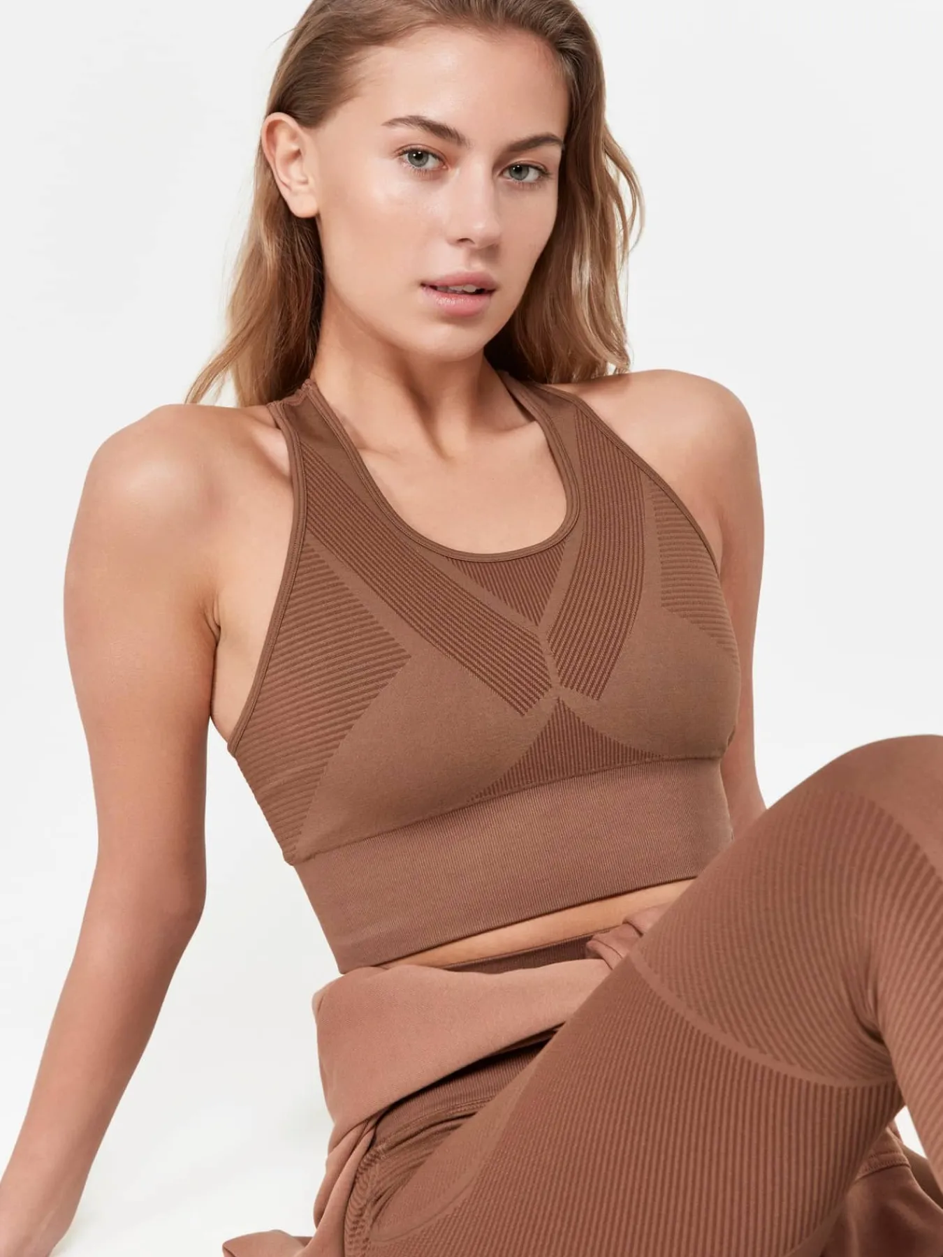 Craft Sportswear Linnen|Träning^ADV Tone Seamless Top W Sepia-Java