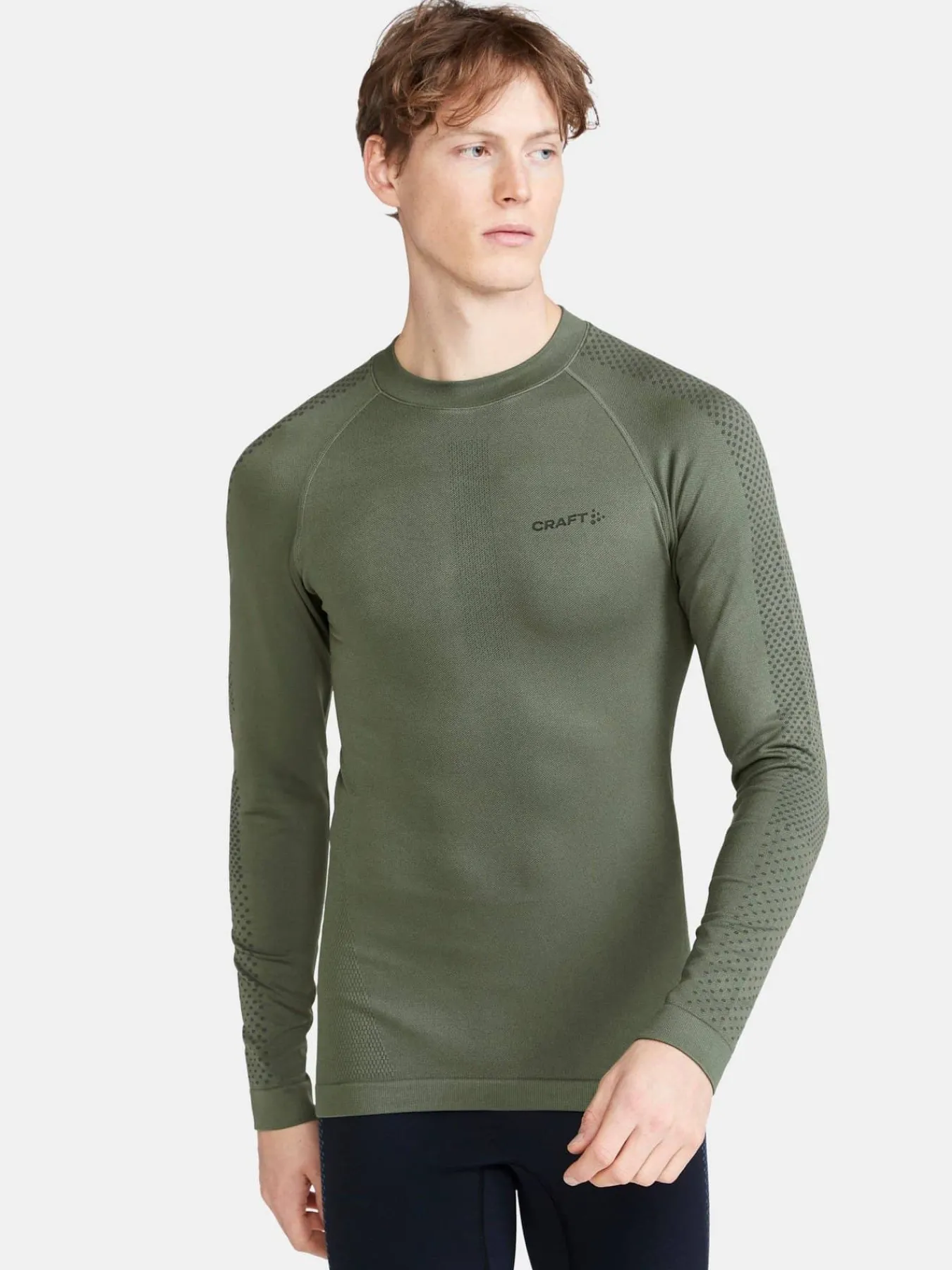 Craft Sportswear Underställ|Aktiva Underställ^ADV Warm Intensity LS M Thyme-Granite
