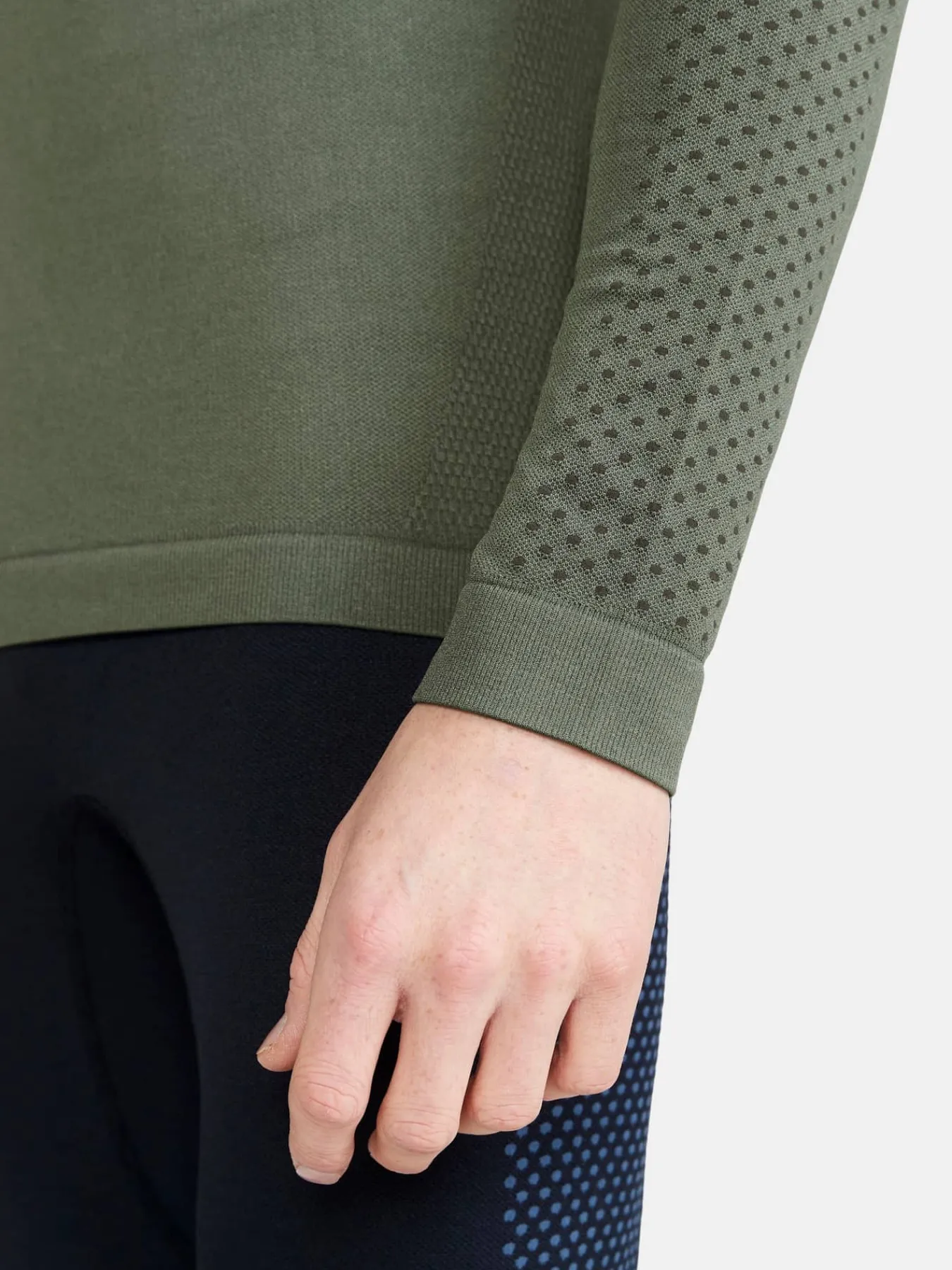 Craft Sportswear Underställ|Aktiva Underställ^ADV Warm Intensity LS M Thyme-Granite