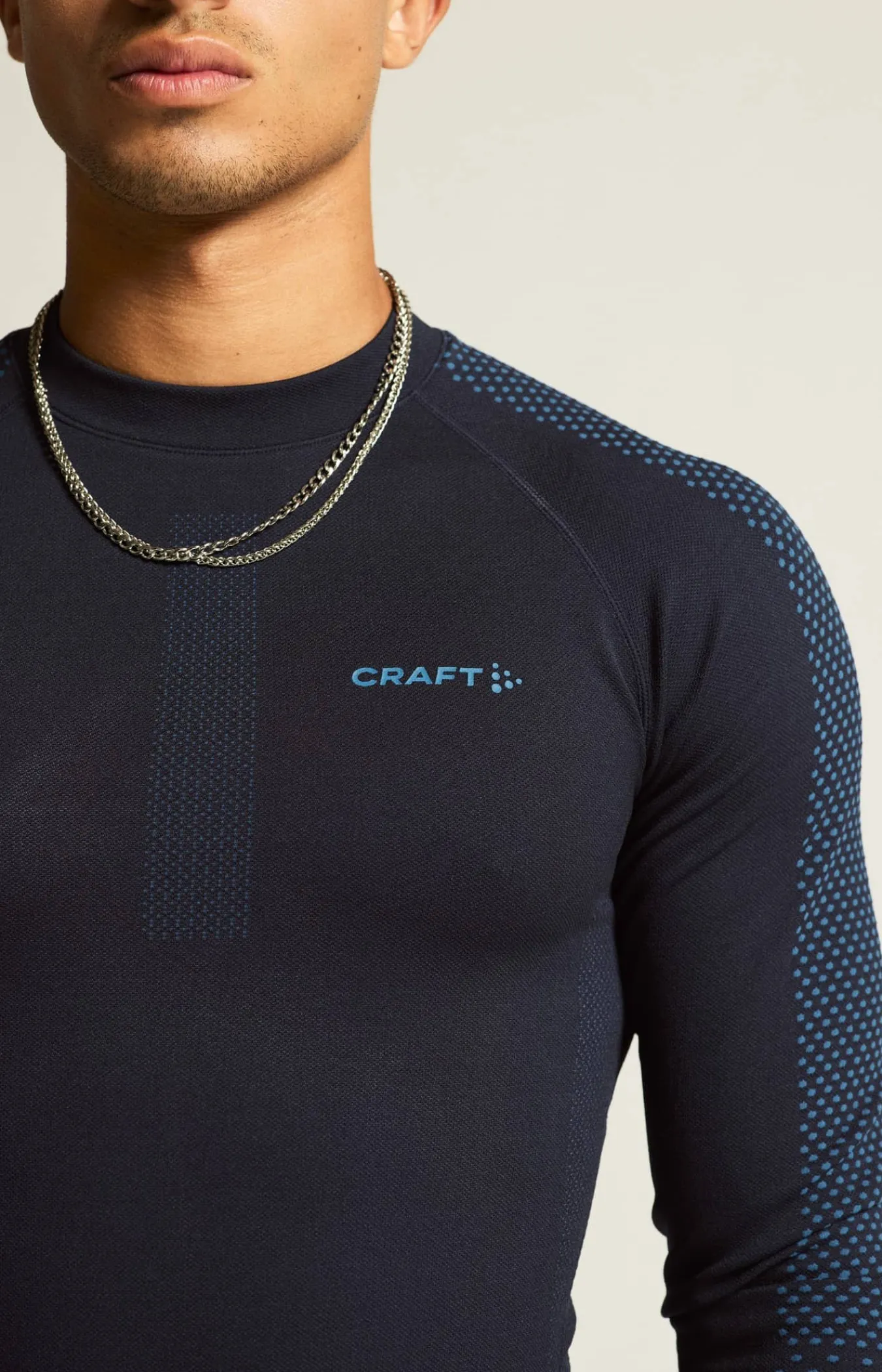 Craft Sportswear Underställ|Aktiva Underställ^ADV Warm Intensity LS M Blaze/Royal