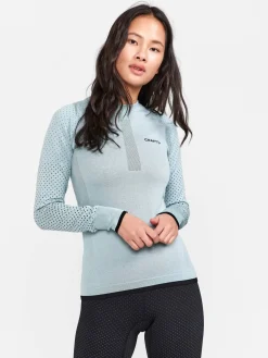 Craft Sportswear Underställ|Aktiva Underställ^ADV Warm Intensity LS W Ice-Black