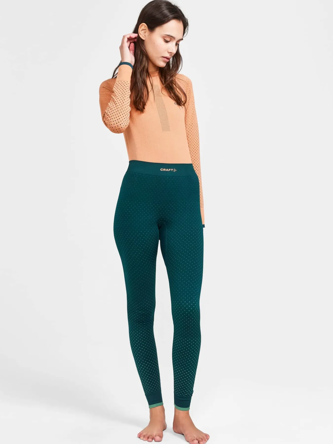 Craft Sportswear Underställ|Aktiva Underställ^ADV Warm Intensity Pants W Opal/Jade