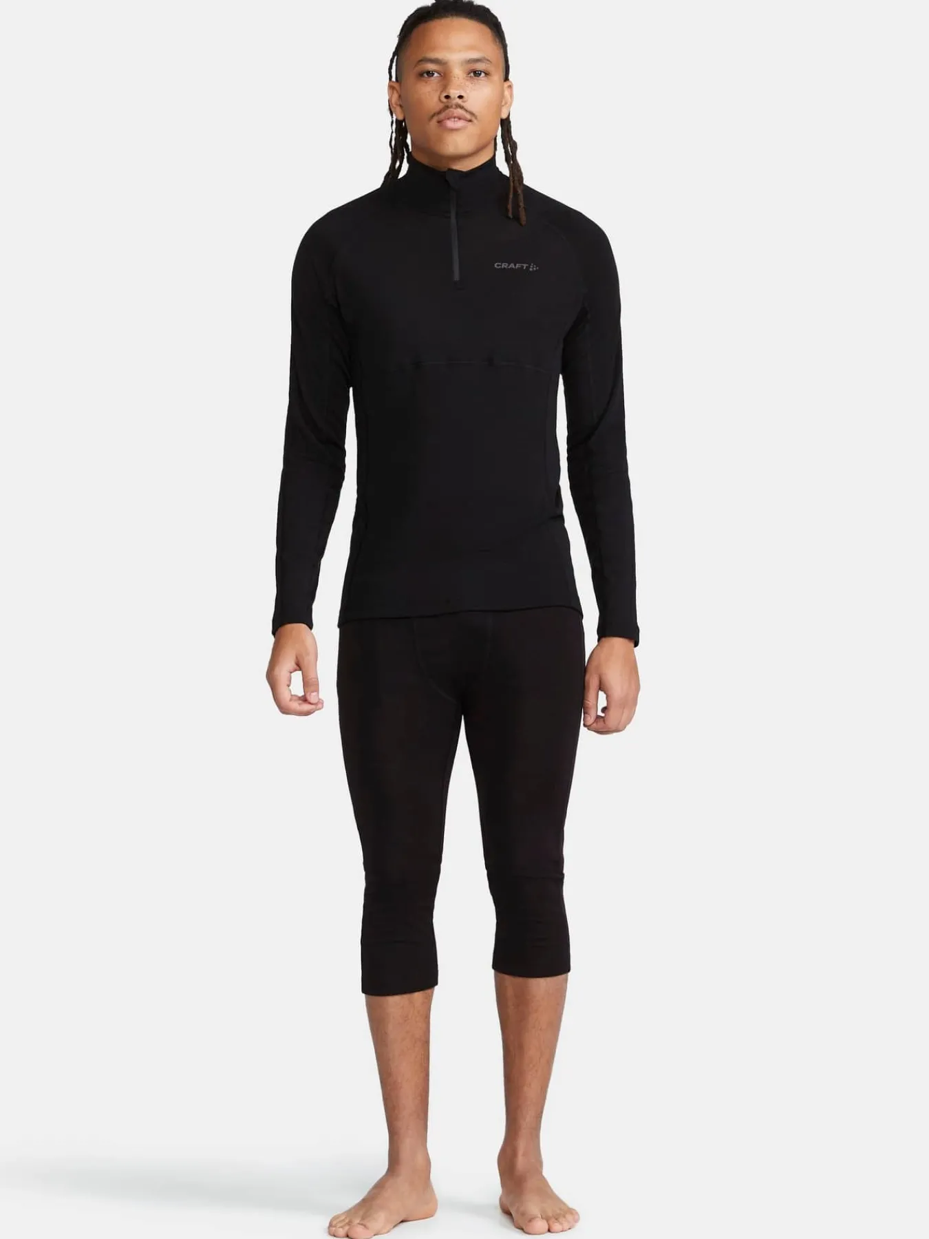 Craft Sportswear Underställ|Ull^ADV Wool Merino HZ M Black