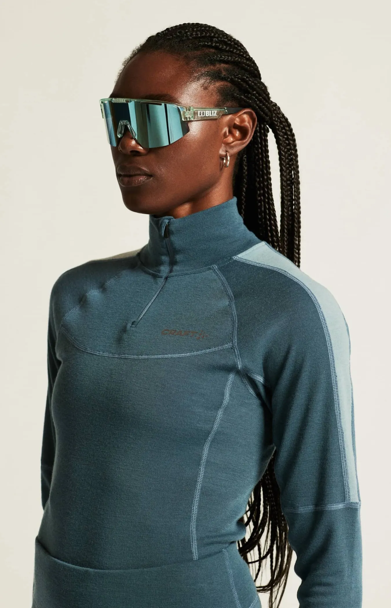 Craft Sportswear Underställ|Ull^ADV Wool Merino HZ W Orion/Arona