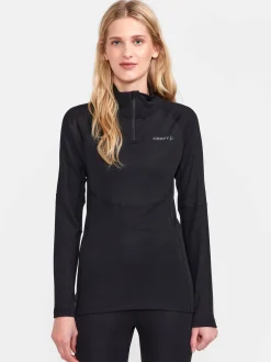 Craft Sportswear Underställ|Aktiva Underställ^ADV Wool Merino HZ W Black