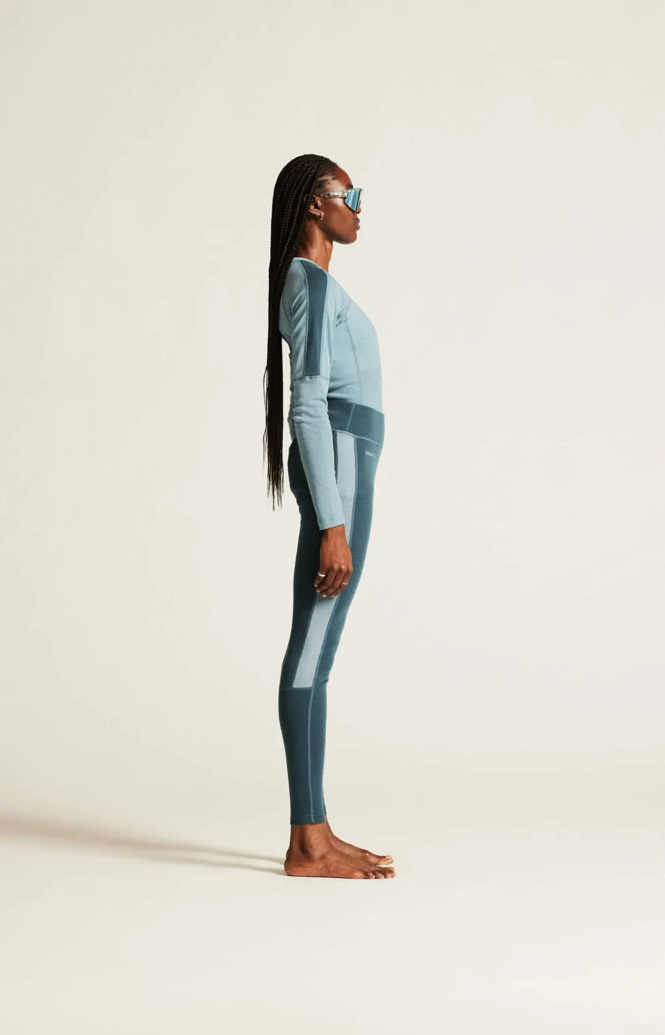Craft Sportswear Underställ|Aktiva Underställ^ADV Wool Merino RN LS W Arona/Orion