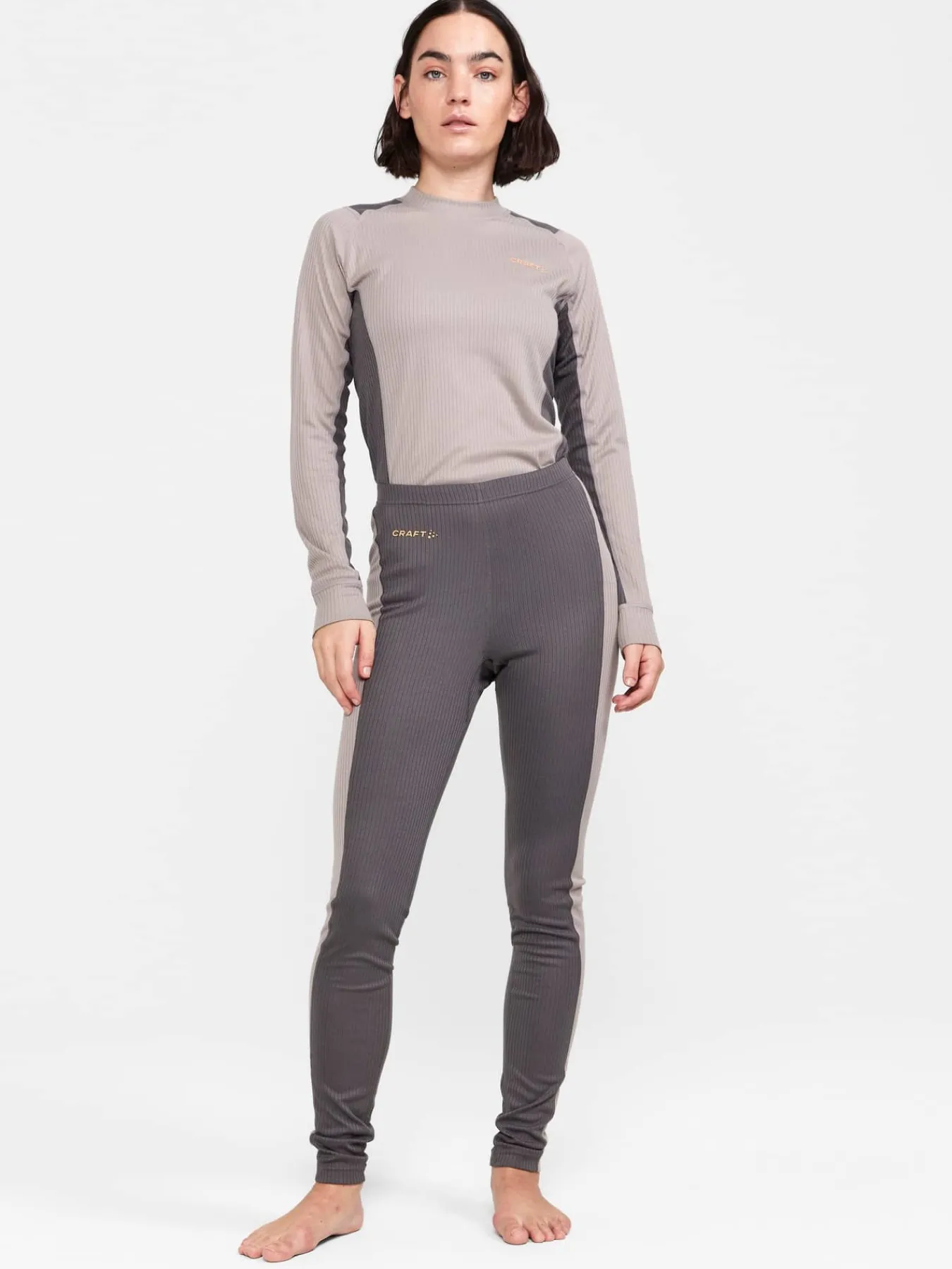 Craft Sportswear Underställ|Aktiva Underställ^Baselayer Set W Clay-Granite
