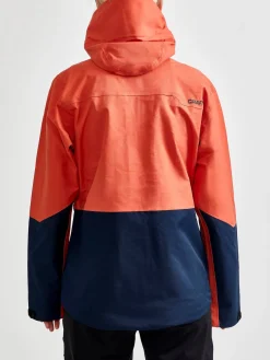 Craft Sportswear Jackor & Västar^Block shell jkt W Pepper/Dark Navy