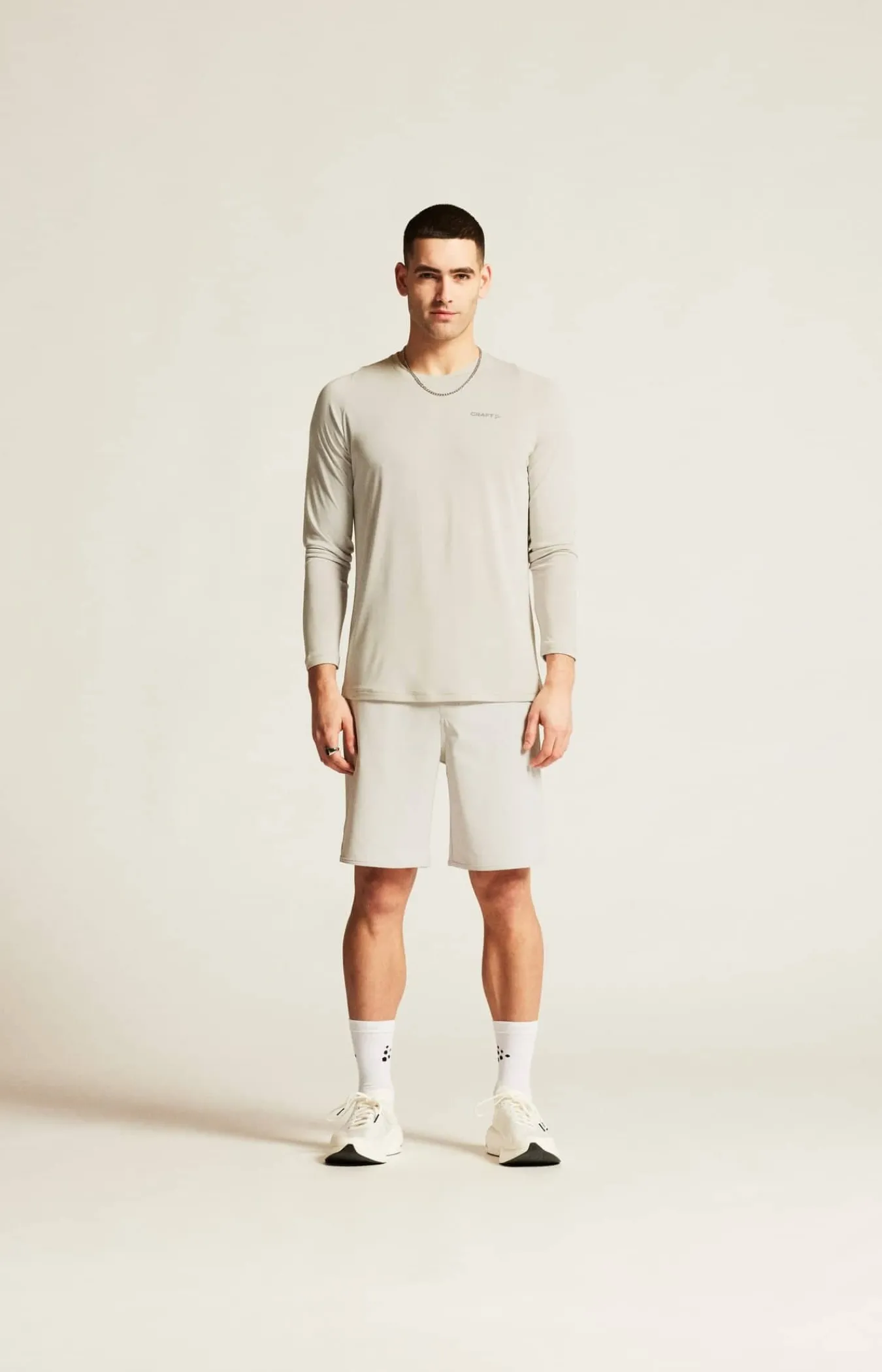 Craft Sportswear T-Shirts & Tröjor|Träning^Collective Bi-Blend Ls Tee M Cloud