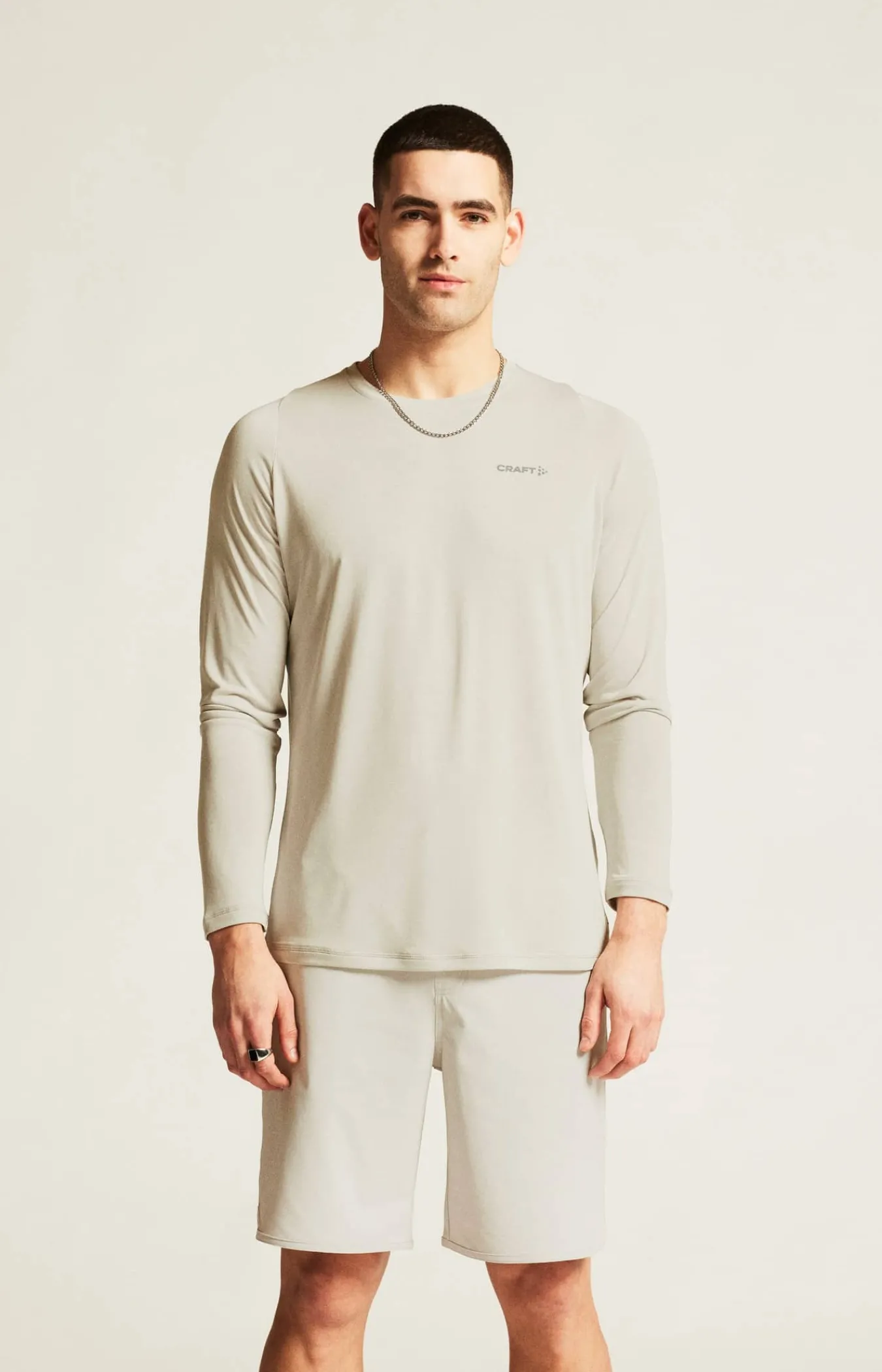 Craft Sportswear T-Shirts & Tröjor|Träning^Collective Bi-Blend Ls Tee M Cloud