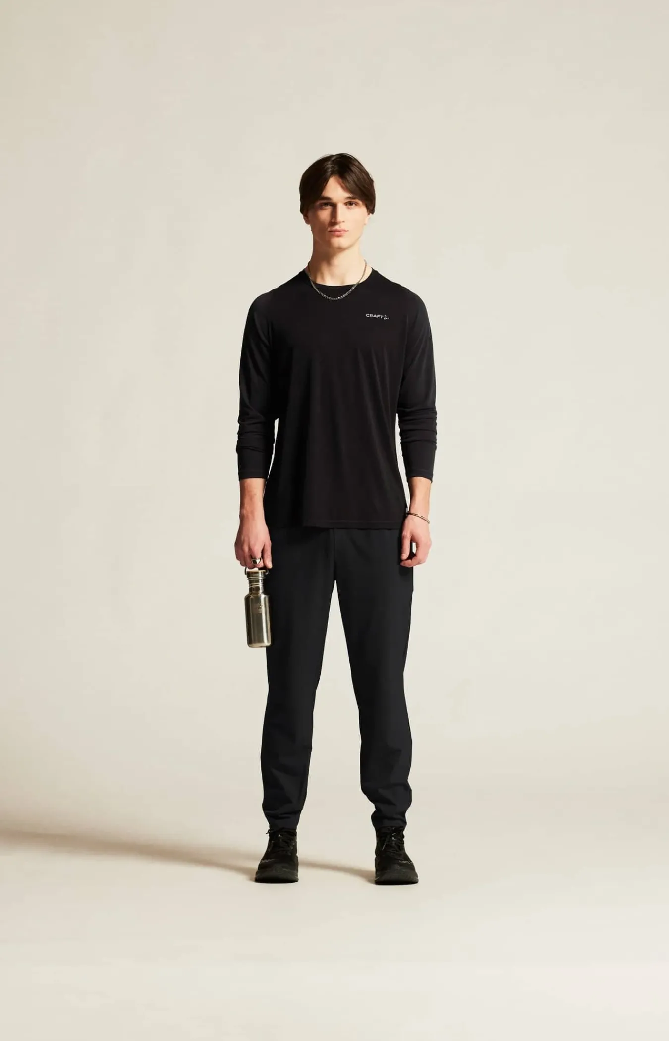 Craft Sportswear T-Shirts & Tröjor|Träning^Collective Bi-Blend Ls Tee M Black