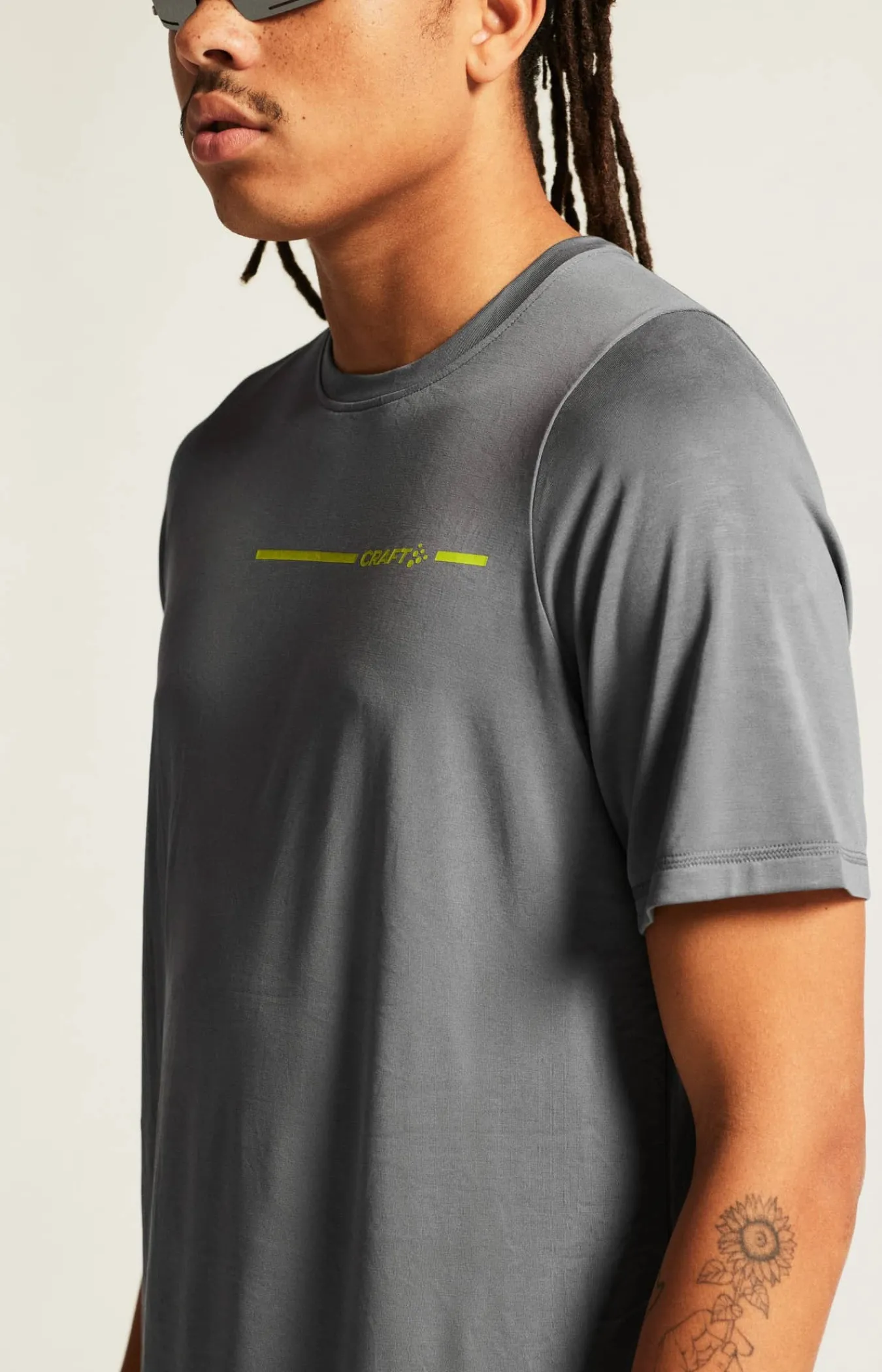 Craft Sportswear T-Shirts & Tröjor|Träning^Collective Bi-Blend Ss Tee M Leaf