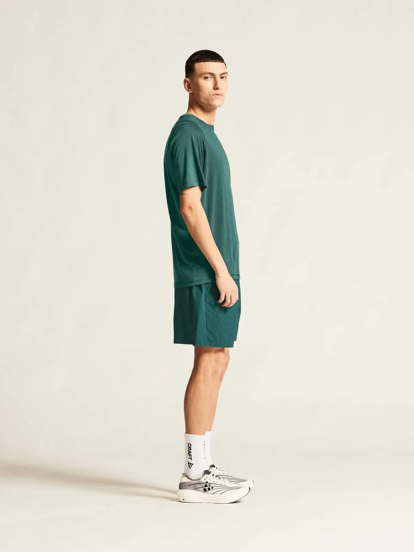 Craft Sportswear T-Shirts & Tröjor|Träning^Collective Bi-Blend Ss Tee M Peridot