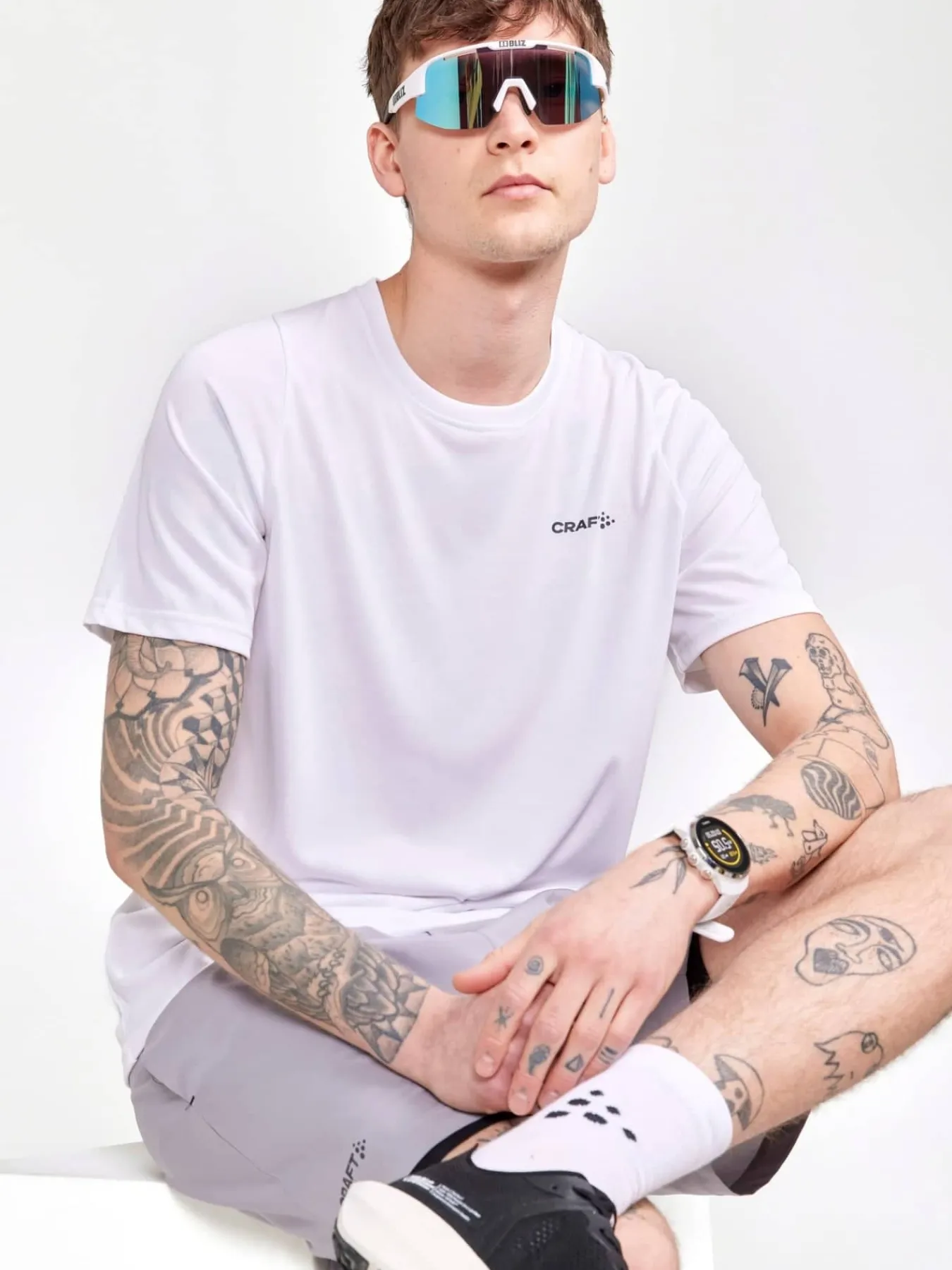 Craft Sportswear T-Shirts & Tröjor^Collective Bi-Blend Ss Tee M White
