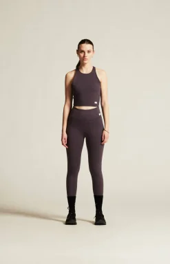 Craft Sportswear Linnen|Träning^Collective Cropped Singlet W Dk Plum