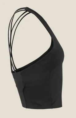 Craft Sportswear Linnen|Träning^Collective Cropped Singlet W Black