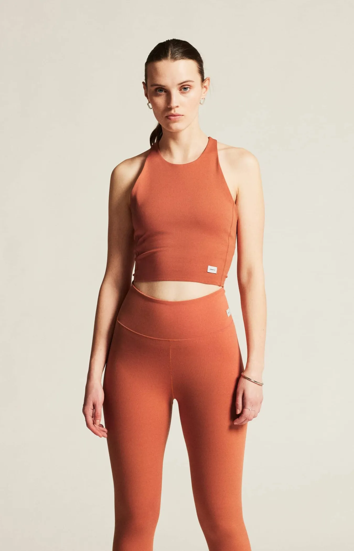 Craft Sportswear Linnen|Träning^Collective Cropped Singlet W Sequoia
