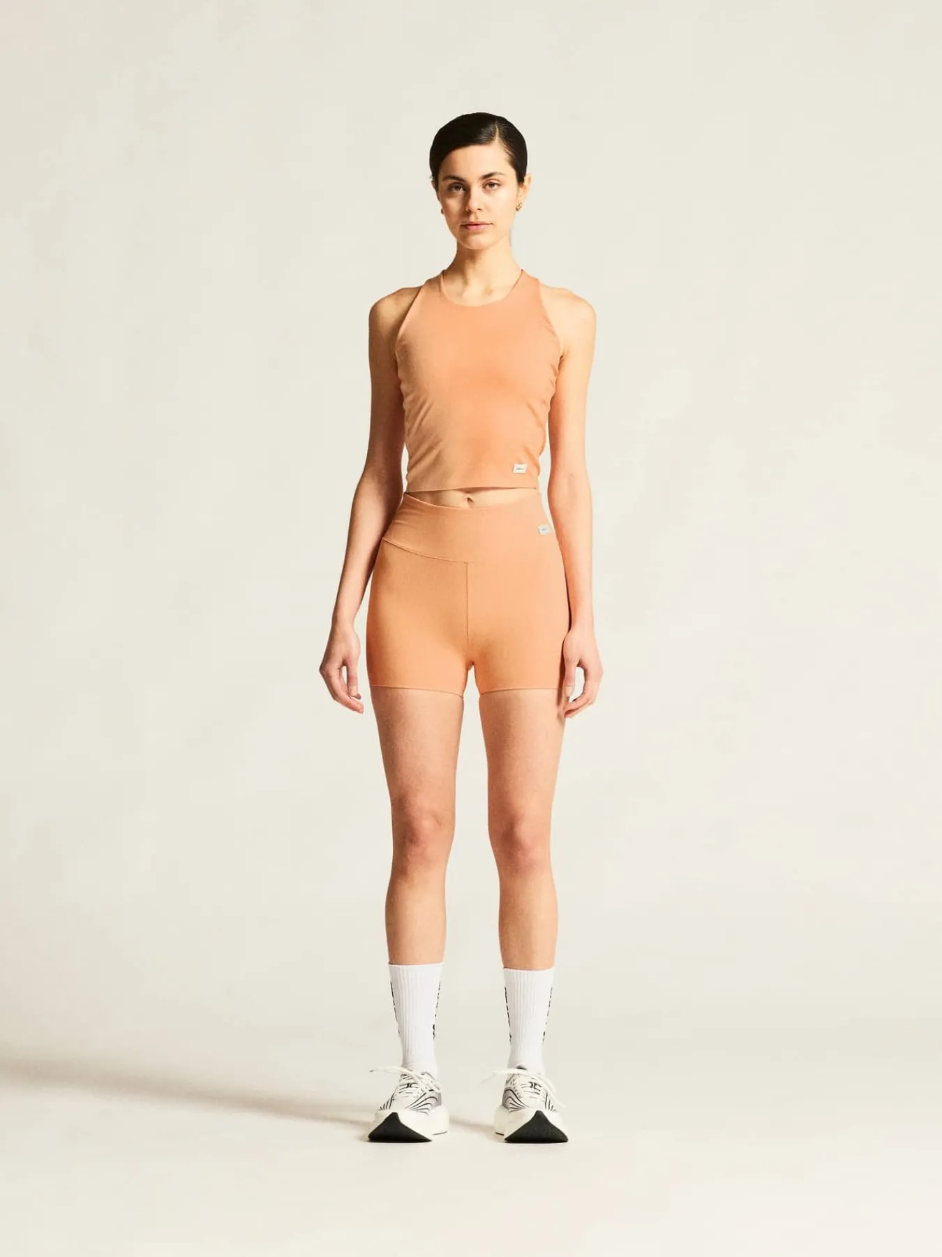 Craft Sportswear Linnen|Träning^Collective Cropped Singlet W Apricot
