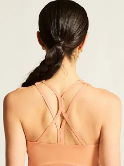 Craft Sportswear Linnen|Träning^Collective Cropped Singlet W Apricot