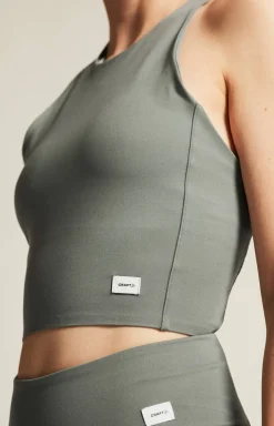 Craft Sportswear Linnen|Träning^Collective Cropped Singlet W Leaf