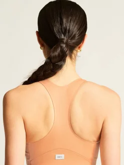 Craft Sportswear Sport-Bhar|Träning^Collective Padded Sports Bra W Apricot
