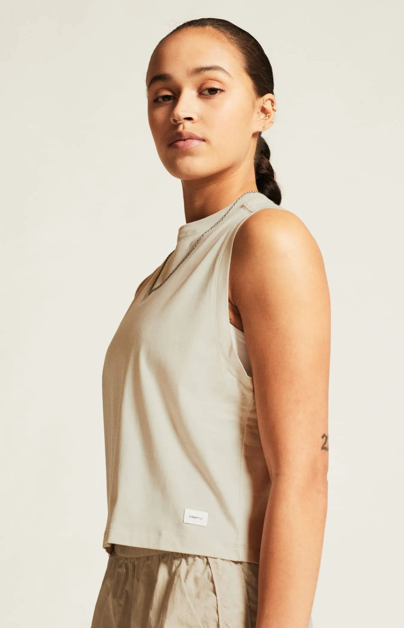 Craft Sportswear Linnen|Träning^Collective Relaxed Sl Tee W Plaster