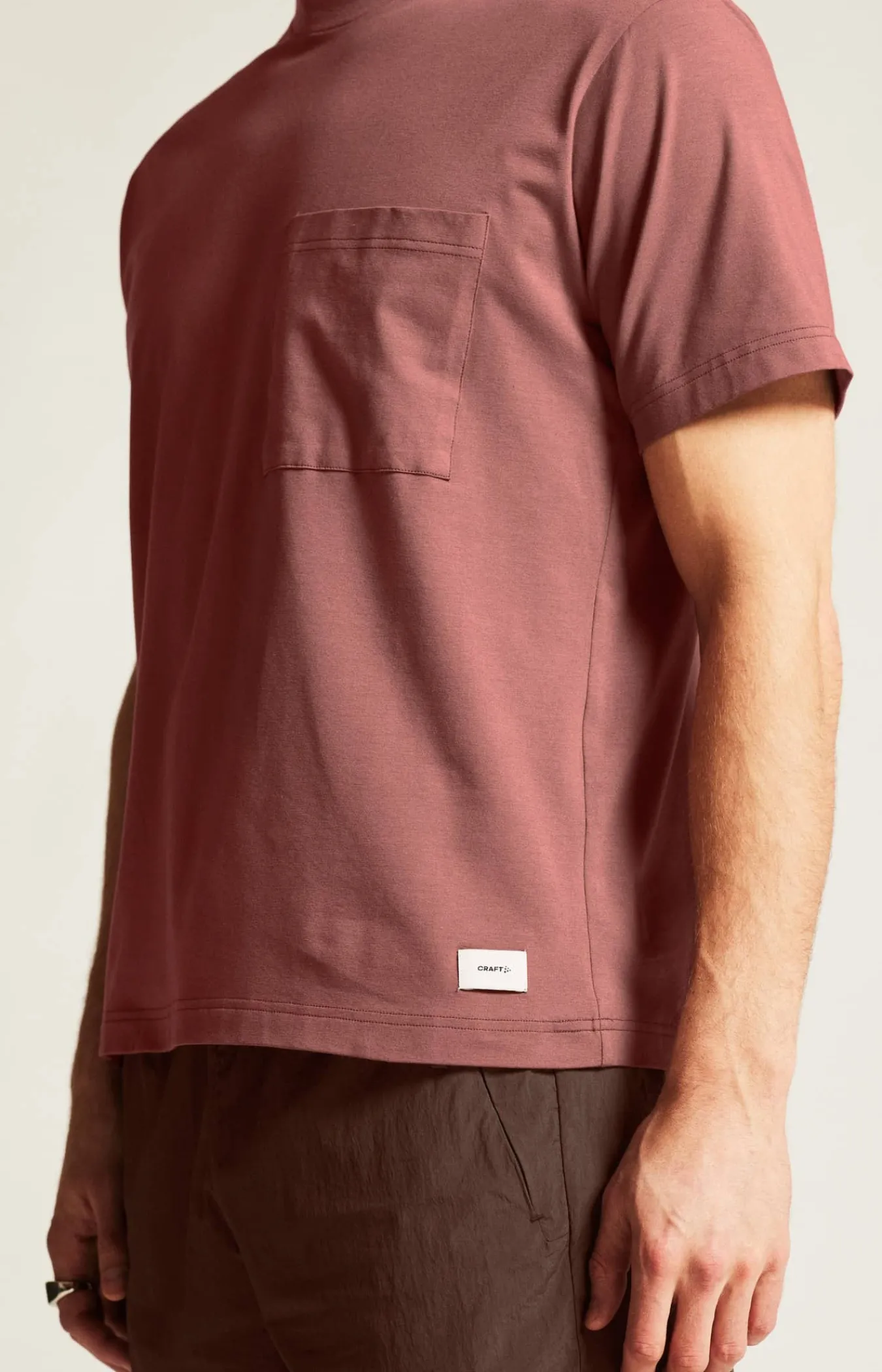 Craft Sportswear T-Shirts & Tröjor|Träning^Collective Relaxed SS Tee M Rose Brown