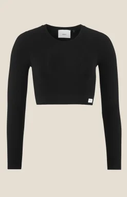 Craft Sportswear Träning^Collective Rib Cropped Ls Top W Black