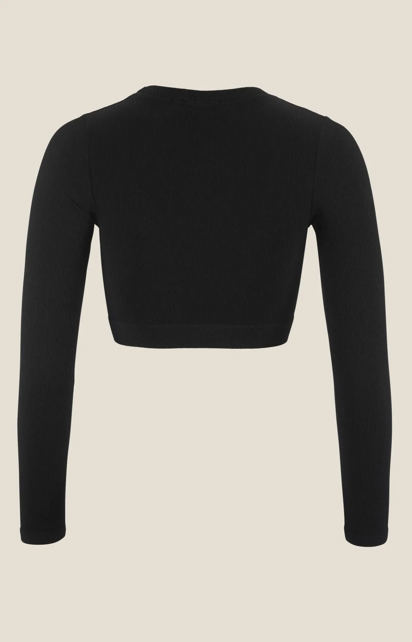 Craft Sportswear Träning^Collective Rib Cropped Ls Top W Black