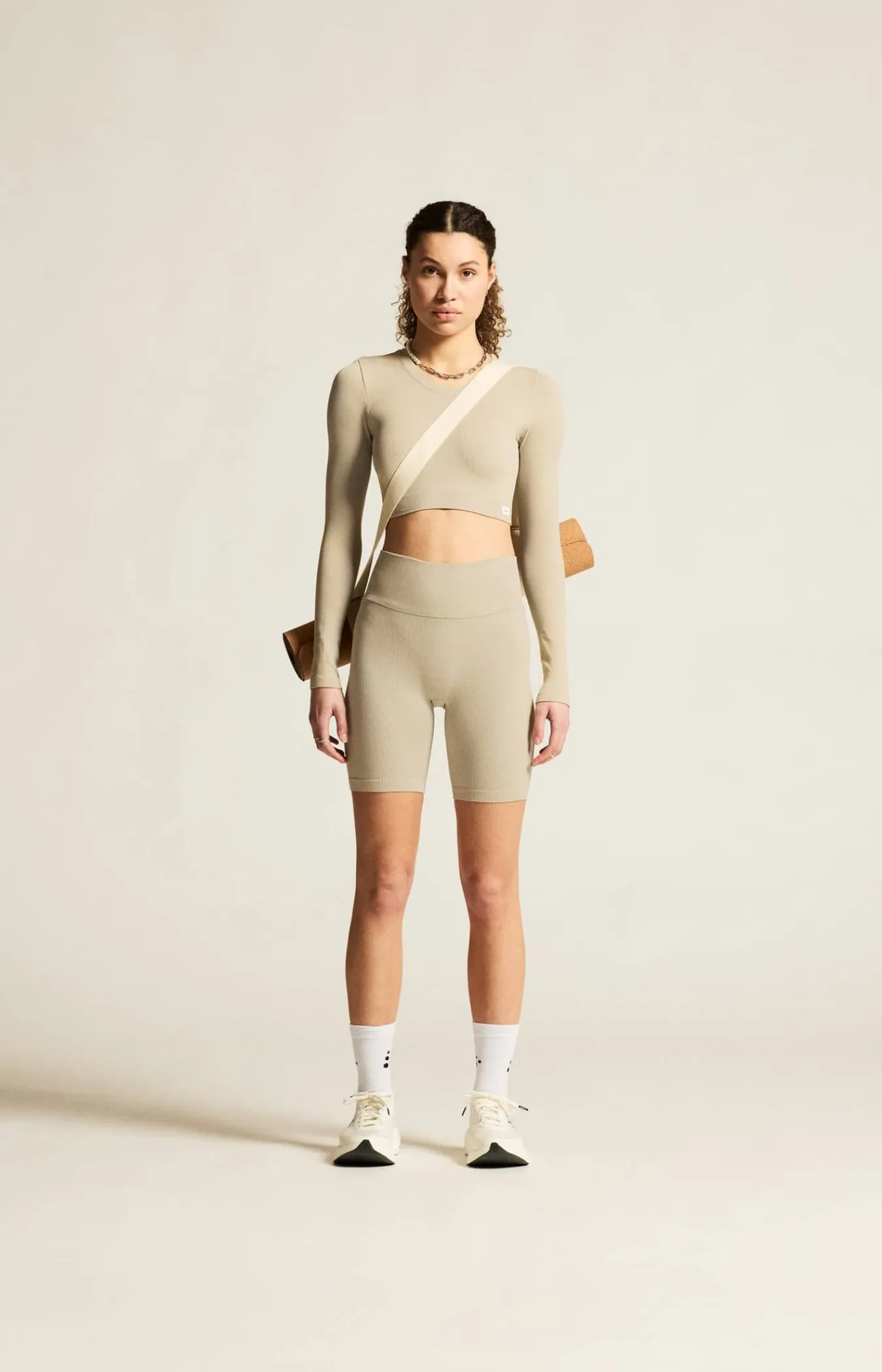 Craft Sportswear Träning^Collective Rib Cropped Ls Top W Hay