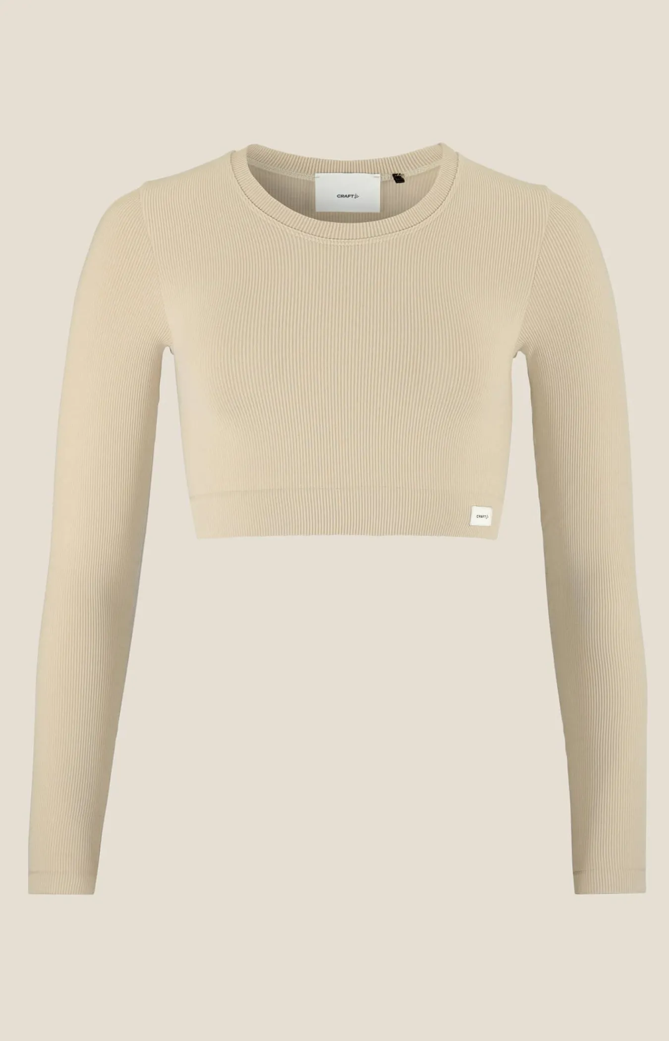 Craft Sportswear Träning^Collective Rib Cropped Ls Top W Hay