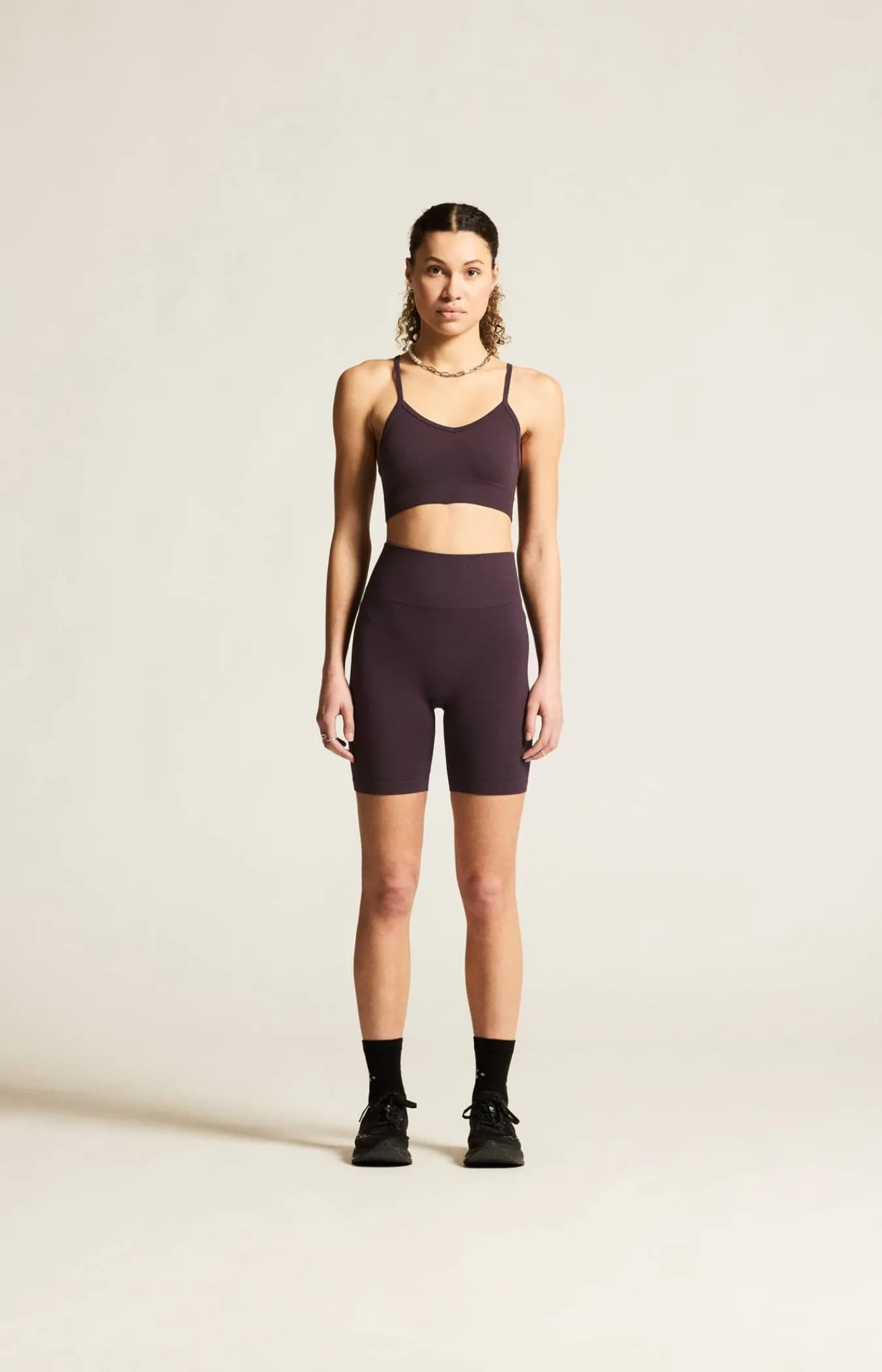 Craft Sportswear Sport-Bhar|Träning^Collective Rib Strap Sports Bra W Dk Plum
