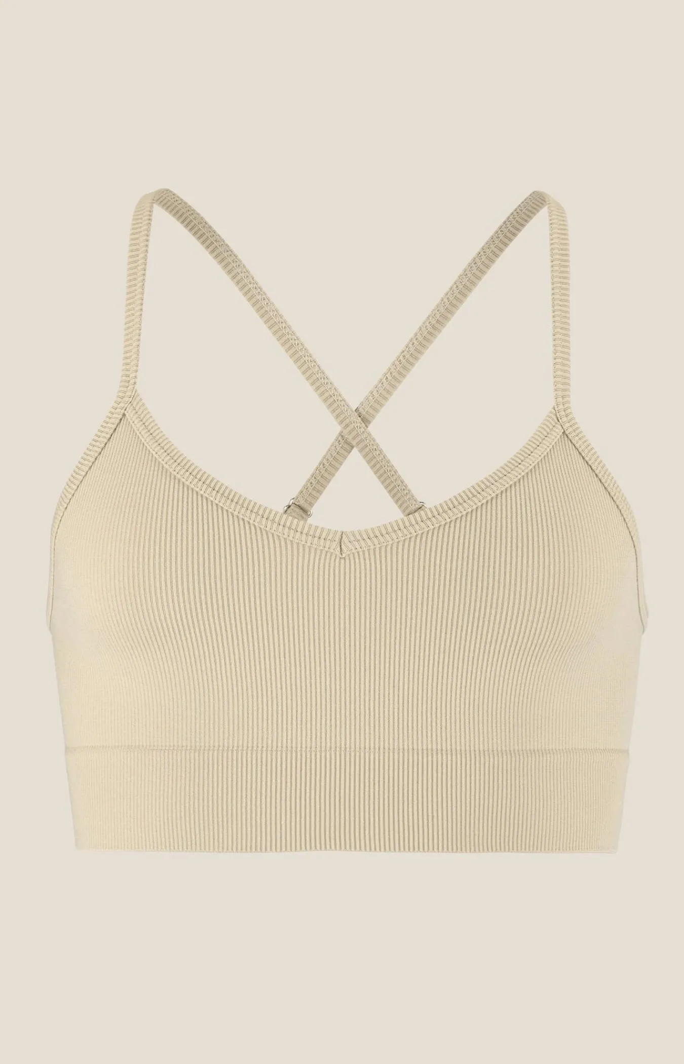 Craft Sportswear Sport-Bhar|Träning^Collective Rib Strap Sports Bra W Hay