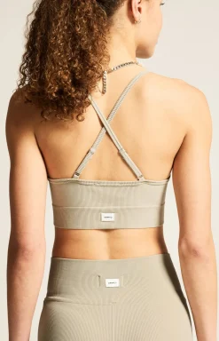 Craft Sportswear Sport-Bhar|Träning^Collective Rib Strap Sports Bra W Hay