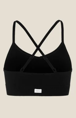 Craft Sportswear Sport-Bhar|Träning^Collective Rib Strap Sports Bra W Black