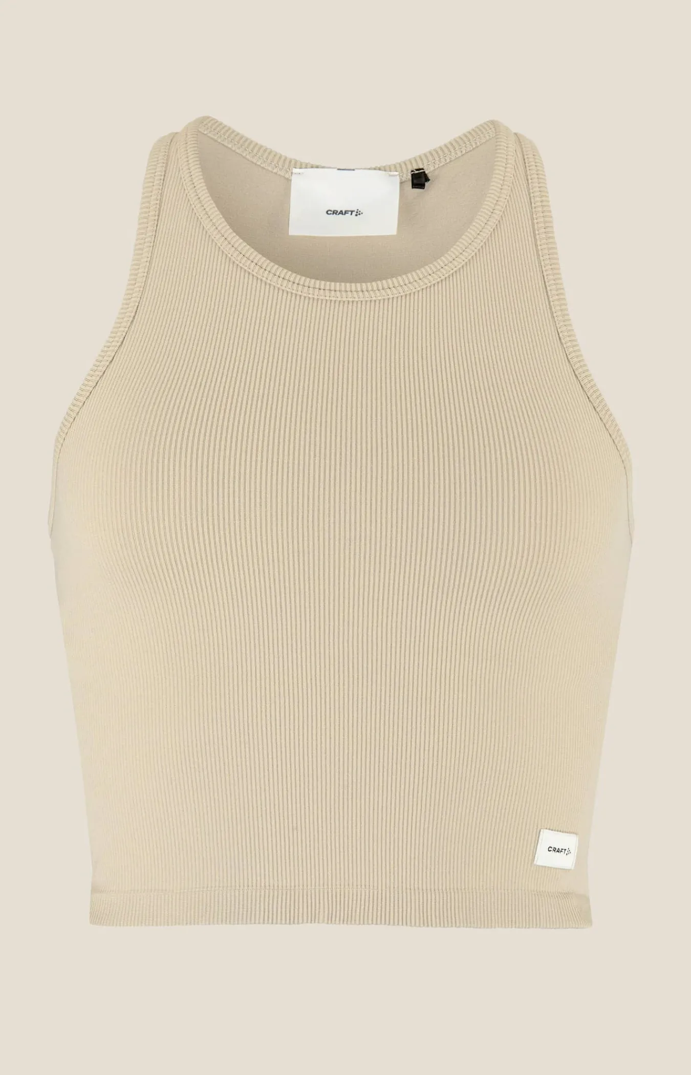 Craft Sportswear Linnen|Träning^Collective Rib Tank Top W Hay