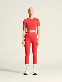 Craft Sportswear Träning^Collective Seamless Cropped SS Top W Poppy