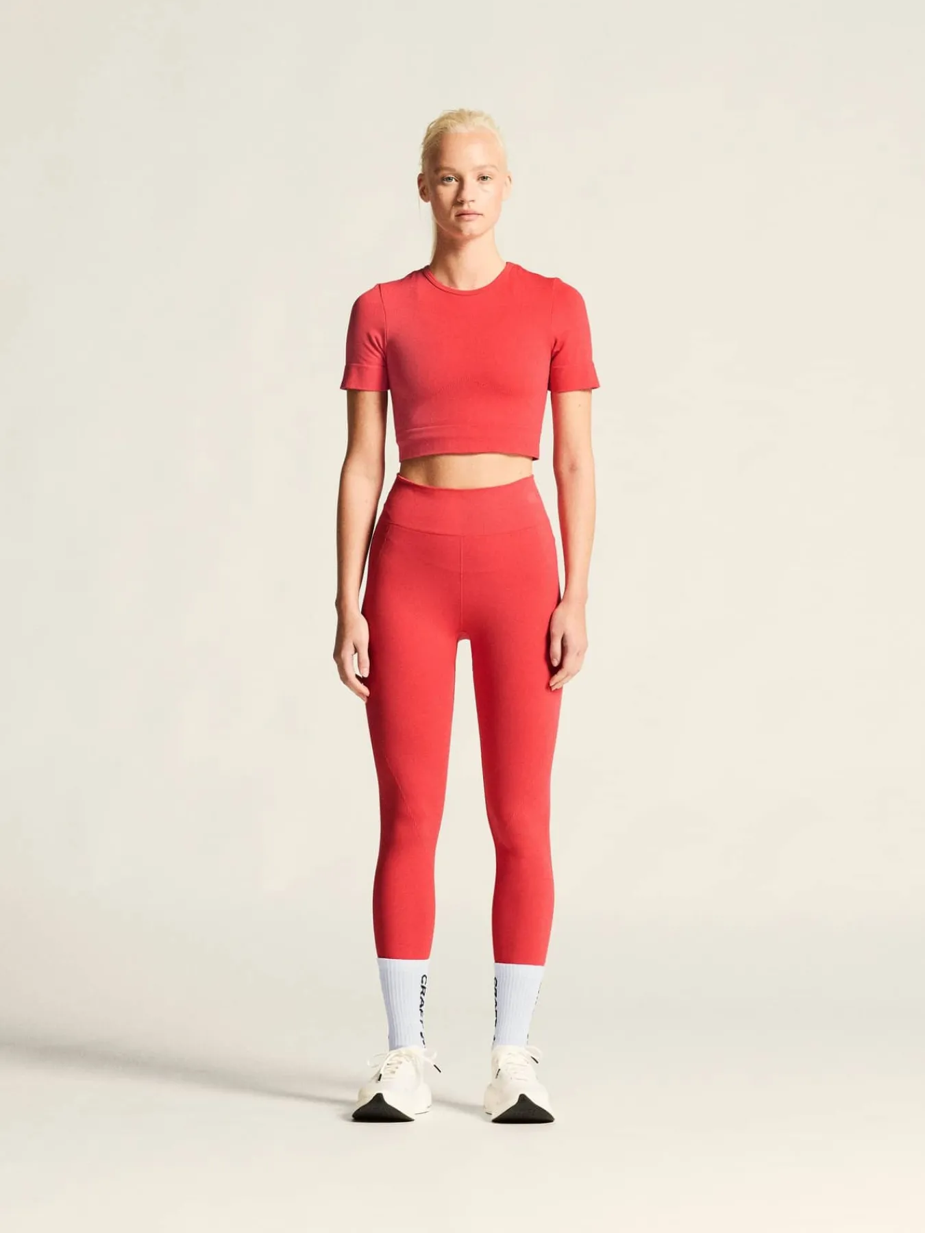 Craft Sportswear Träning^Collective Seamless Cropped SS Top W Poppy