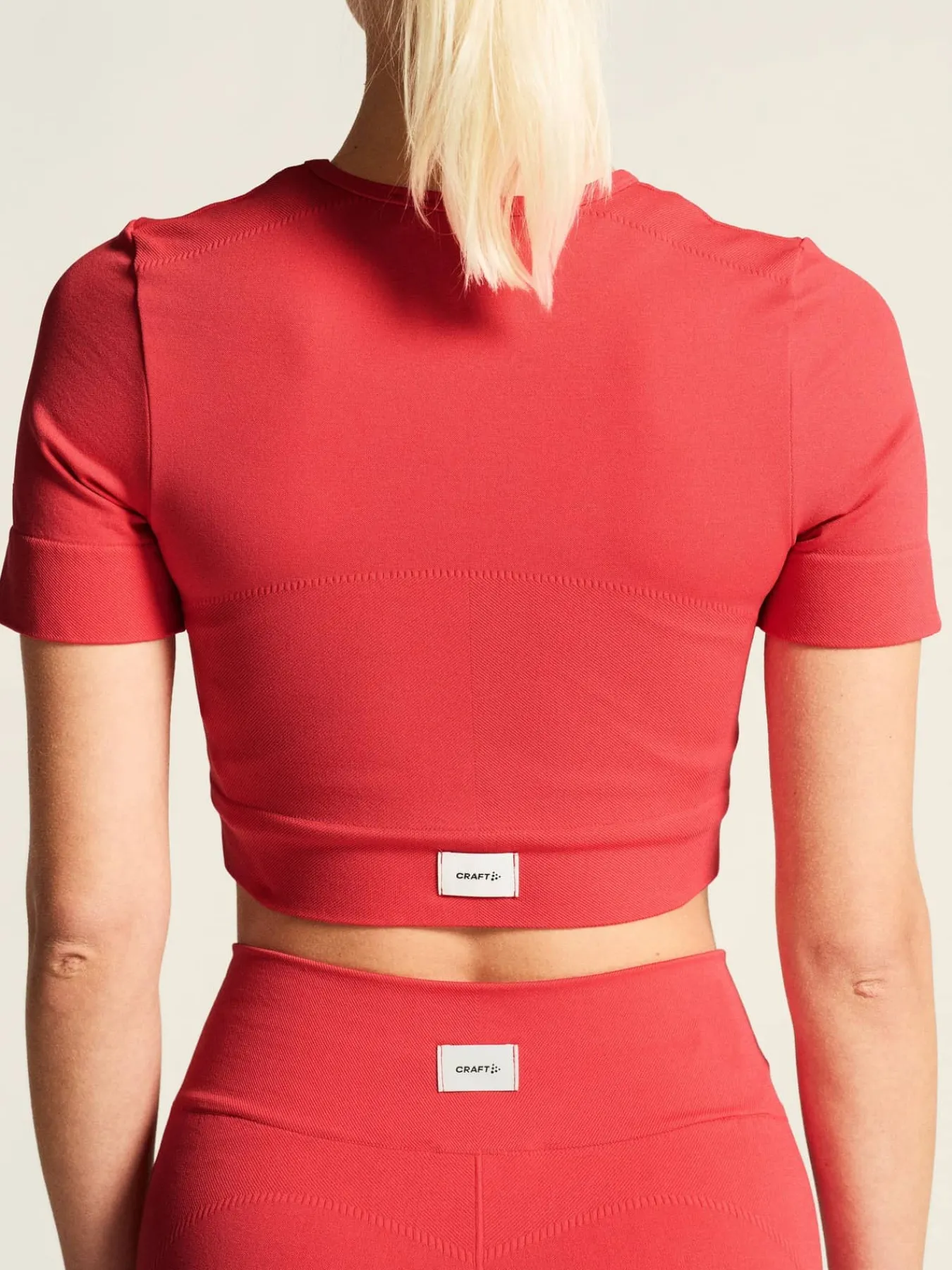 Craft Sportswear Träning^Collective Seamless Cropped SS Top W Poppy