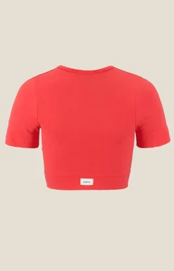 Craft Sportswear Träning^Collective Seamless Cropped SS Top W Poppy