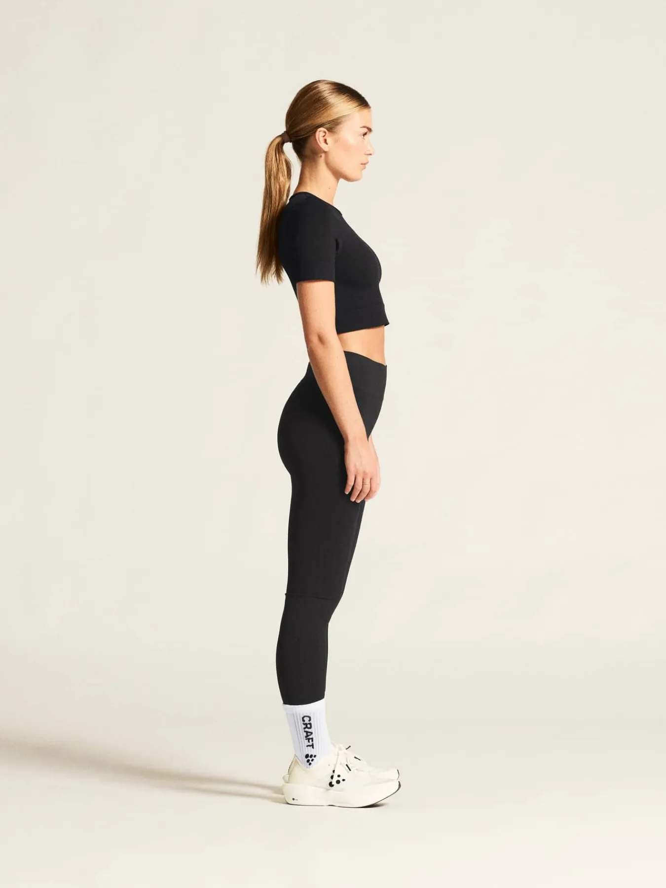 Craft Sportswear Träning^Collective Seamless Cropped SS Top W Black