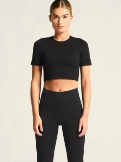 Craft Sportswear Träning^Collective Seamless Cropped SS Top W Black