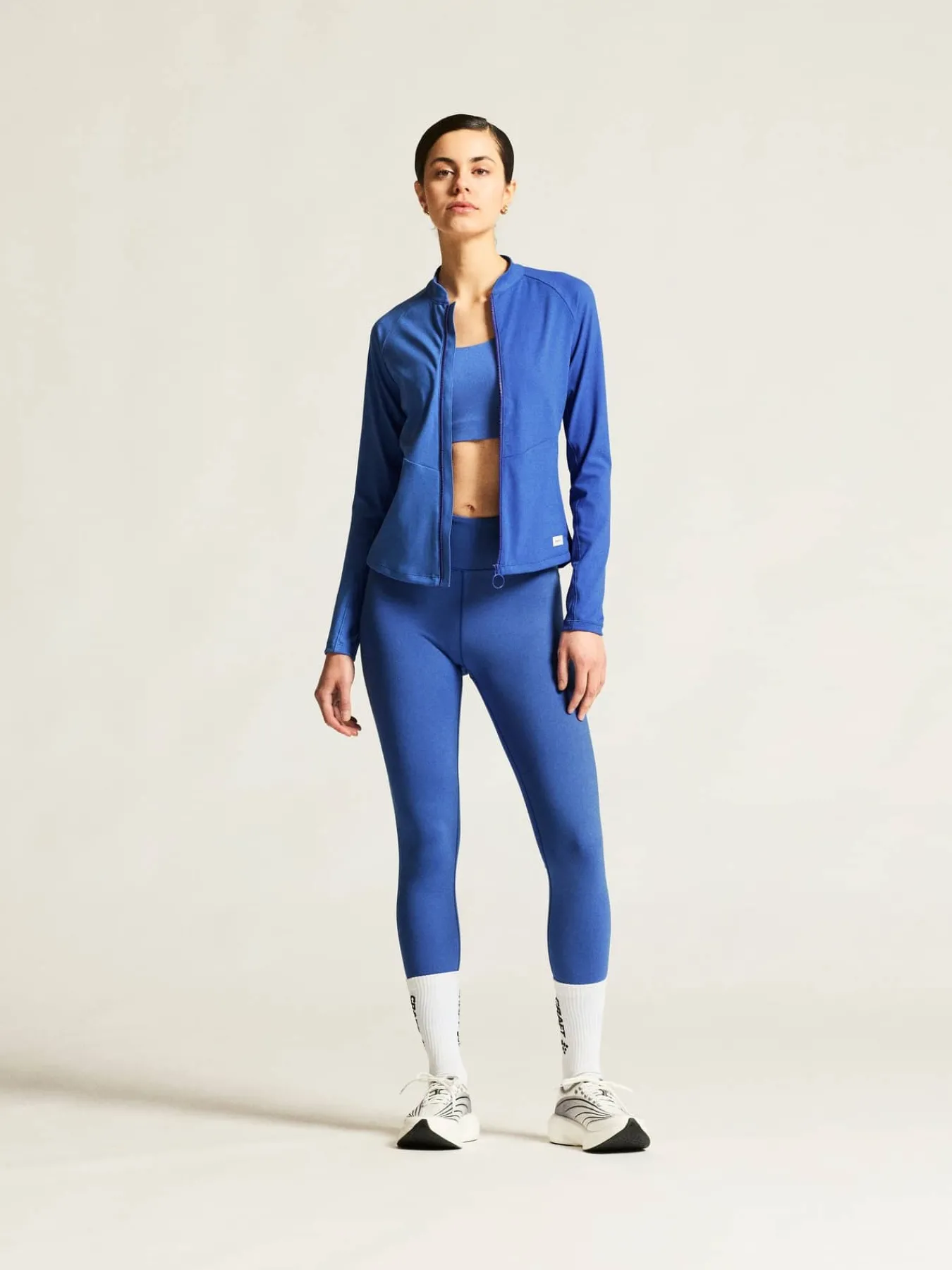 Craft Sportswear Hoodies & Sweatshirts|Träning^Collective Zip Sweater W Ink Blue