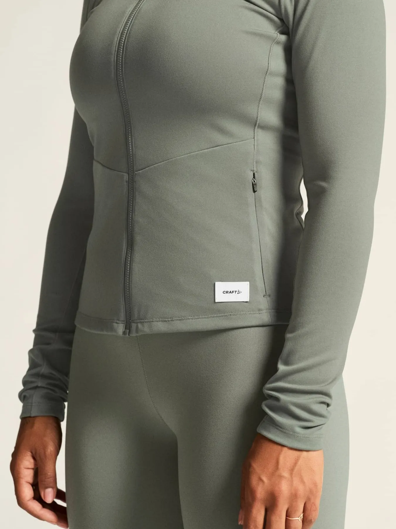 Craft Sportswear Hoodies & Sweatshirts|Träning^Collective Zip Sweater W Leaf