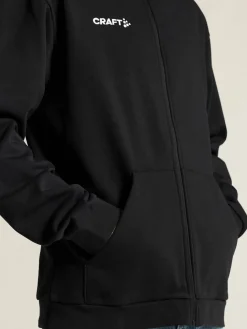 Craft Sportswear Hoodies & Sweatshirts|Teamwear^Community 2.0 Logo FZ Hoodie M Black