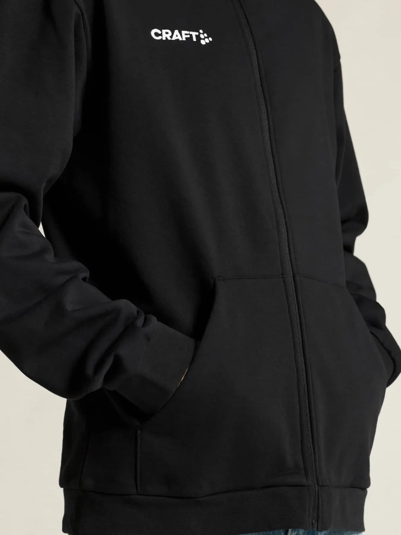 Craft Sportswear Hoodies & Sweatshirts|Teamwear^Community 2.0 Logo FZ Hoodie M Black