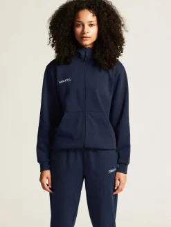 Craft Sportswear Hoodies & Sweatshirts|Teamwear^Community 2.0 Logo FZ Hoodie W Navy