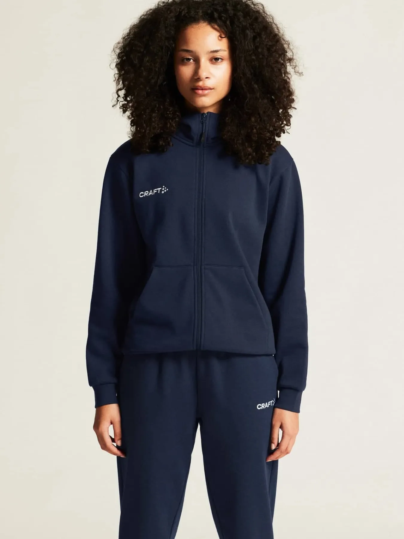 Craft Sportswear Hoodies & Sweatshirts|Teamwear^Community 2.0 Logo FZ Hoodie W Navy