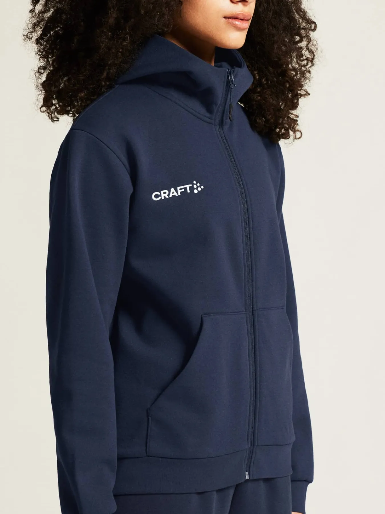 Craft Sportswear Hoodies & Sweatshirts|Teamwear^Community 2.0 Logo FZ Hoodie W Navy