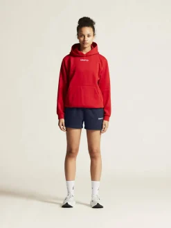 Craft Sportswear Hoodies & Sweatshirts|Teamwear^Community 2.0 Logo Hoodie W Bright red